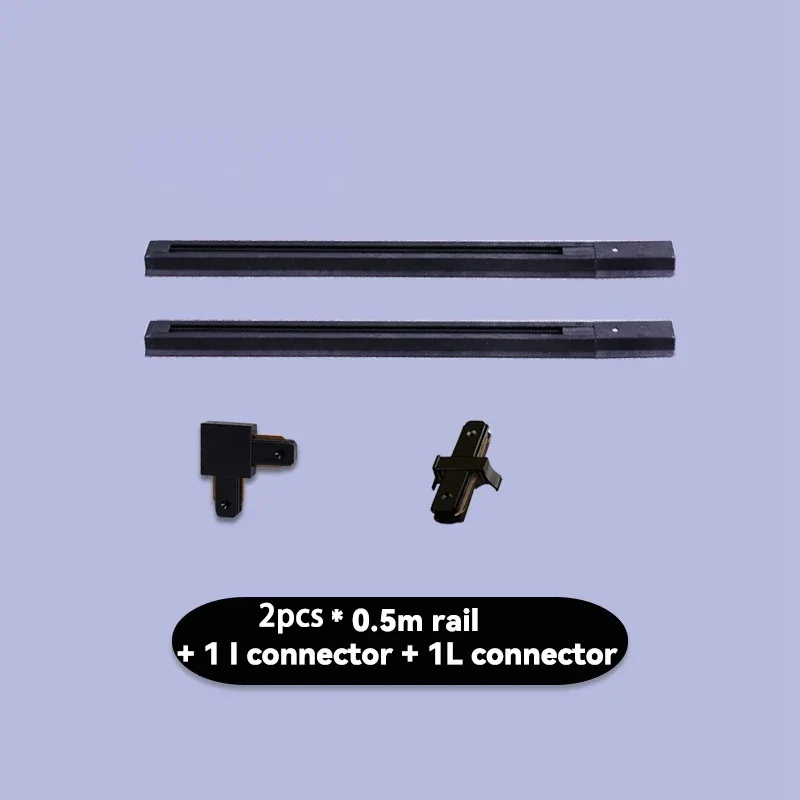 Modernes GU10 LED Schienensystem 1–6 Spots für Küche und Ladenbeleuchtung