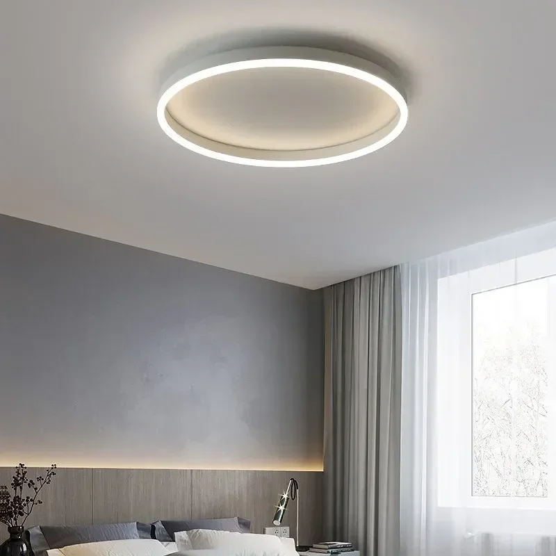 Runde LED Ring Deckenleuchte mit optionalem Dimmer für Schlafzimmer und Diele