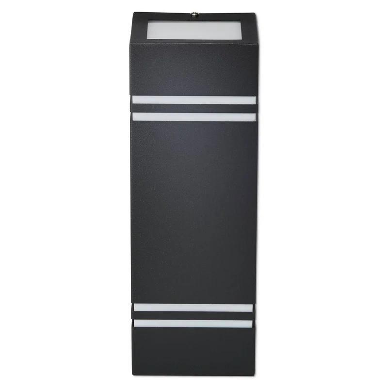 Wandleuchte Außen-Leuchte 25cm Außenlampe IP44 2x GU10 up down Wandlampe