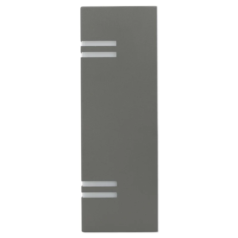 Wandleuchte Außen-Leuchte 25cm Außenlampe IP44 2x GU10 up down Wandlampe