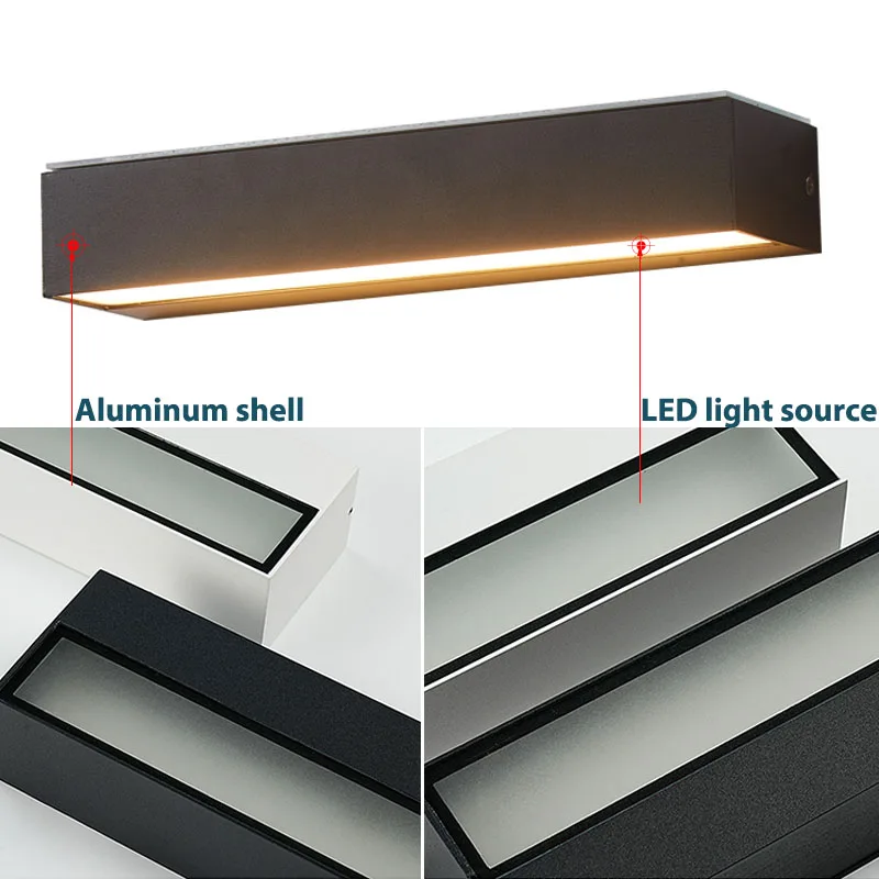 Moderne Geometrische LED Wandleuchte für Wohnzimmer und Schlafzimmer Dekor
