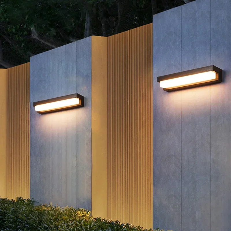 Moderne LED Wandleuchte Weiß für Wohnzimmer, Schlafzimmer und Flur