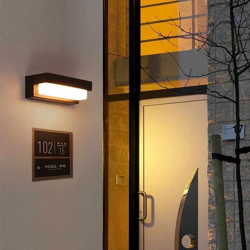Moderne LED Wandleuchte Rund für Wohnzimmer, Schlafzimmer und Flur