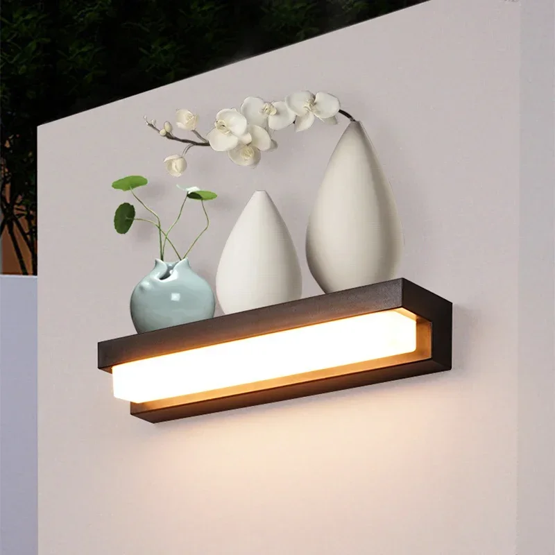 Moderne LED Wandleuchte Rund für Wohnzimmer, Schlafzimmer und Flur