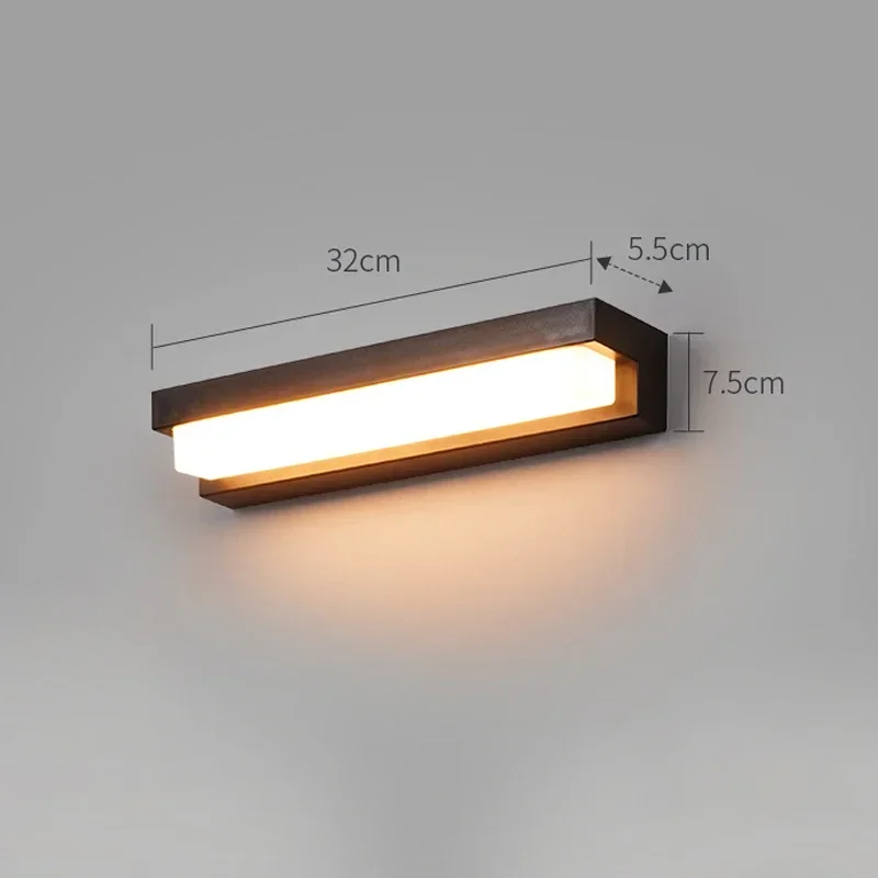 Moderne LED Wandleuchte Rund für Wohnzimmer, Schlafzimmer und Flur