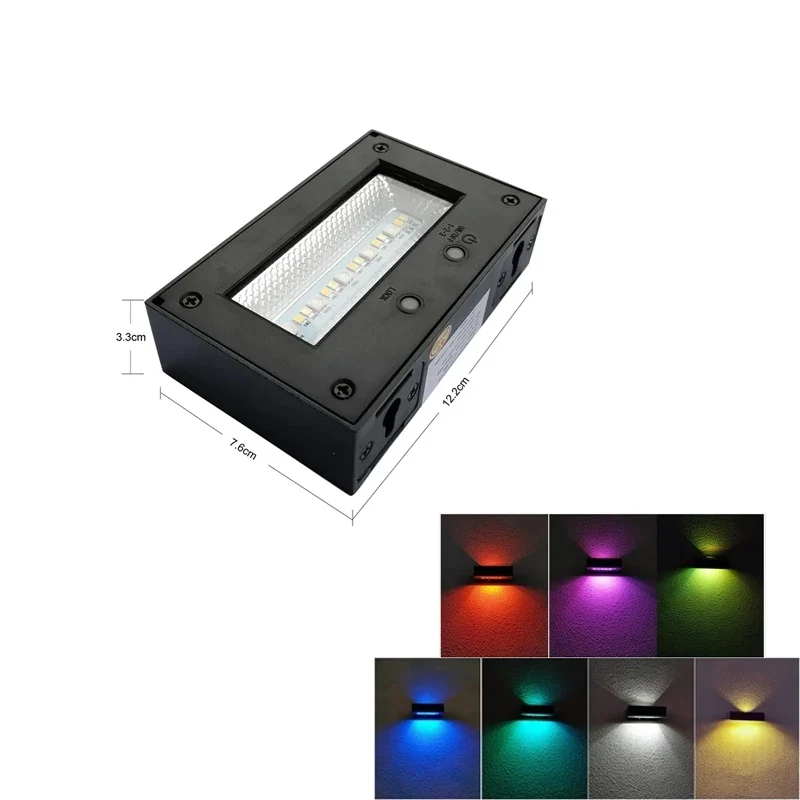 Moderne LED Wandleuchte Rund für Wohnzimmer, Schlafzimmer und Flur