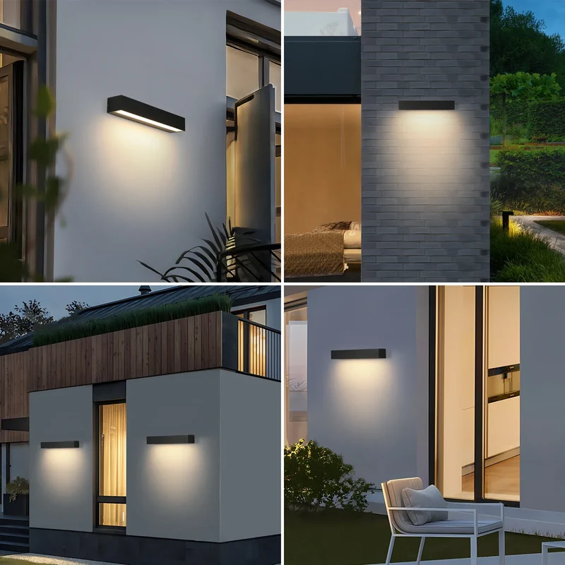 Außenwandleuchte LED Edelstahl IP65 für Hauseingang und Gartentor