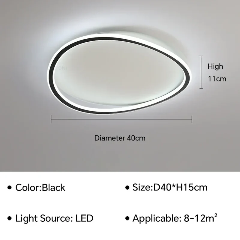 Moderner LED Decken Kronleuchter Schlicht für Wohnzimmer und Esszimmer Alltäglich