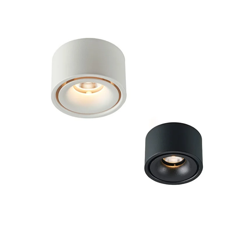 Runder LED Aufbau-Downlight 7W–18W Dimmbar für Wohnzimmer und Büro