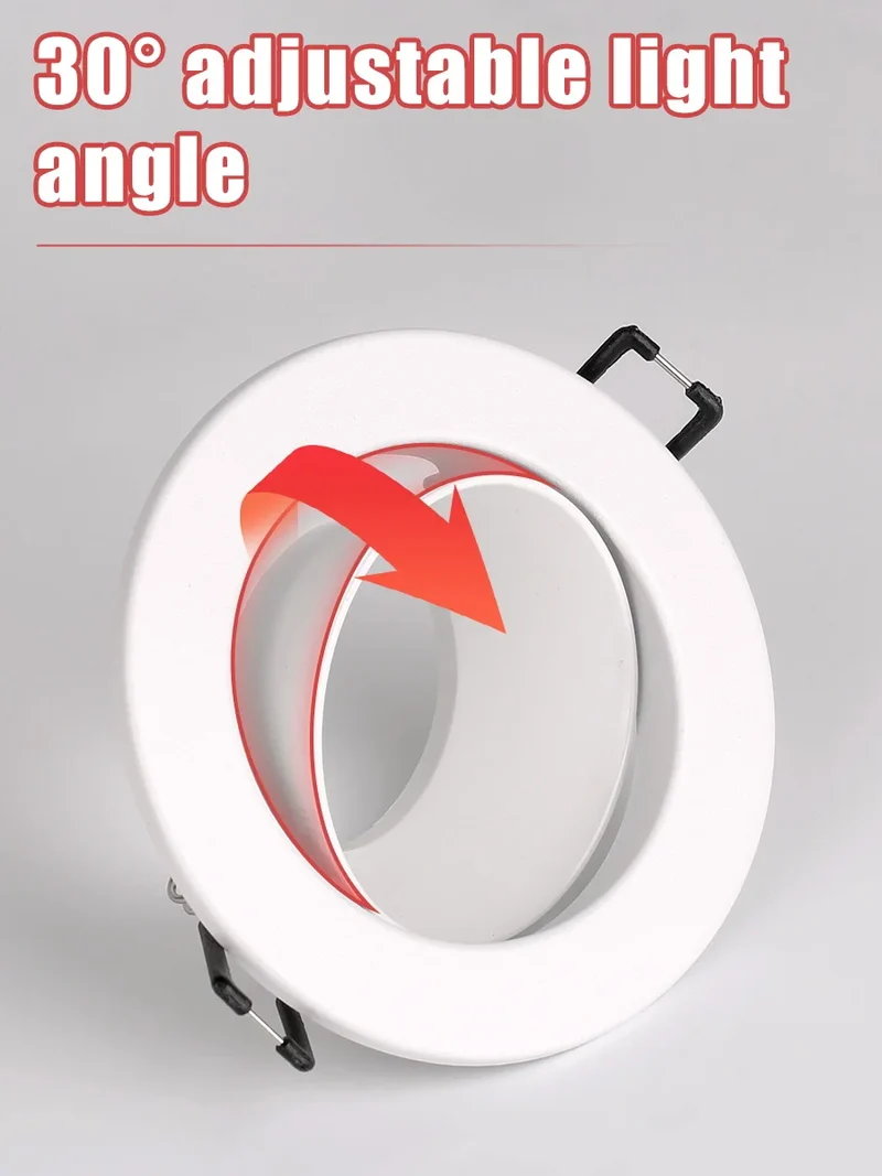 Schwenkbarer GU10 LED Aufbaustrahler Einzel und 3er-Pack für Küche und Büro