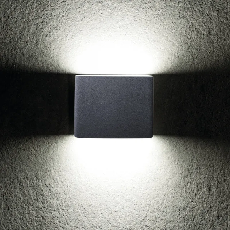 LED Wandleuchte Außen-Strahler 8W IP54 Wandstrahler Wand-Spot up down