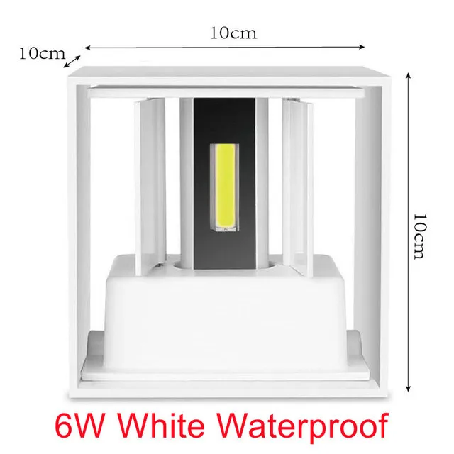 Moderne LED Außenwandleuchte Anthrazit IP65 für Hauseingang und Fassade