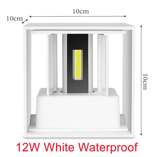 Moderne LED Außenwandleuchte Anthrazit IP65 für Hauseingang und Fassade