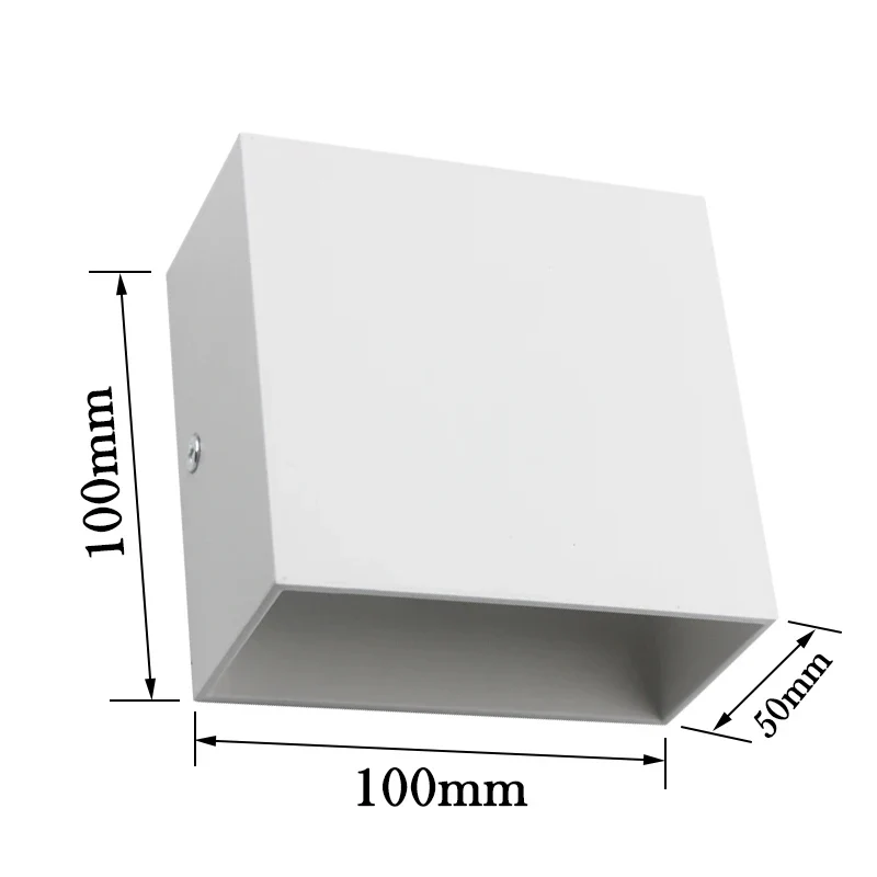 Moderne LED Außenwandleuchte Silber IP44 für Hauseingang und Terrasse