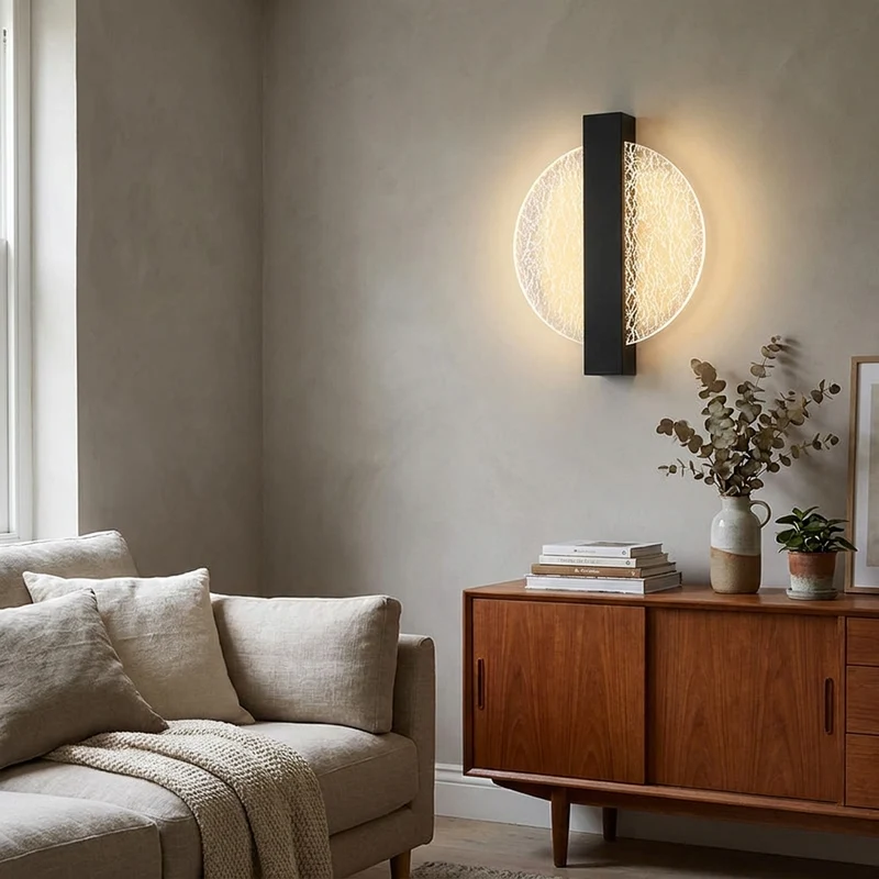 Moderne LED Innenwandleuchte für Wohnzimmer und Schlafzimmer