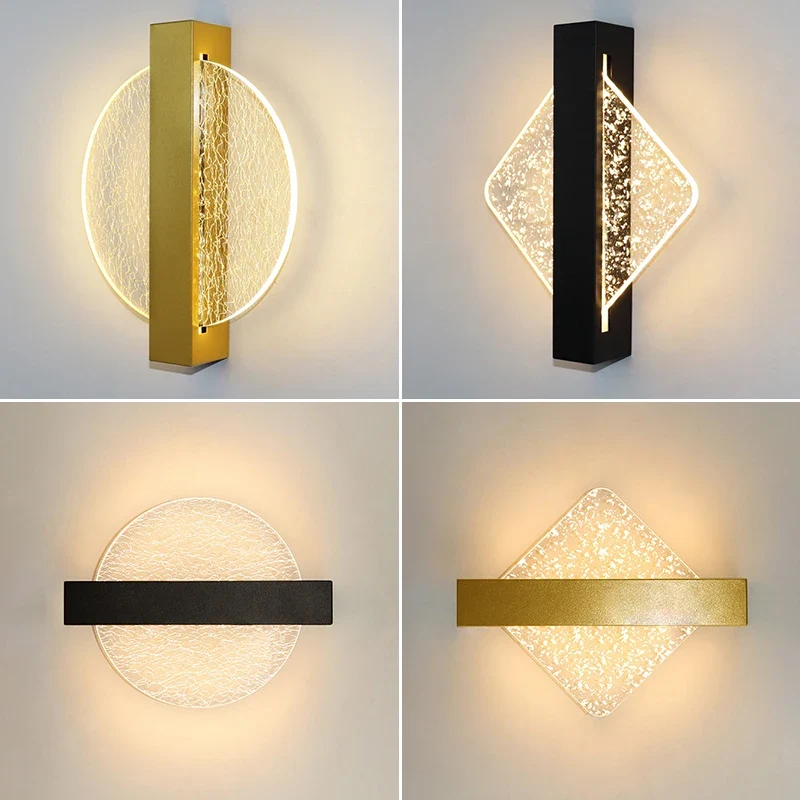 Moderne LED Innenwandleuchte für Wohnzimmer und Schlafzimmer