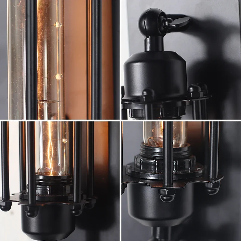 Moderne LED Wandleuchte Außen Schwarz IP65 für Hauseingang und Fassade