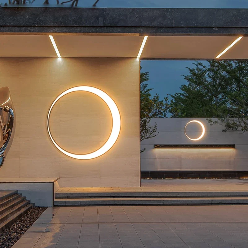 Moderne LED Außenwandleuchte Lantern-Stil für Hauseingang und Vorgarten