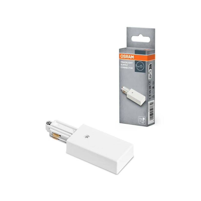 OSRAM TRACKLIGHT Einspeisung Stromschiene / Ersatzteil, weiß