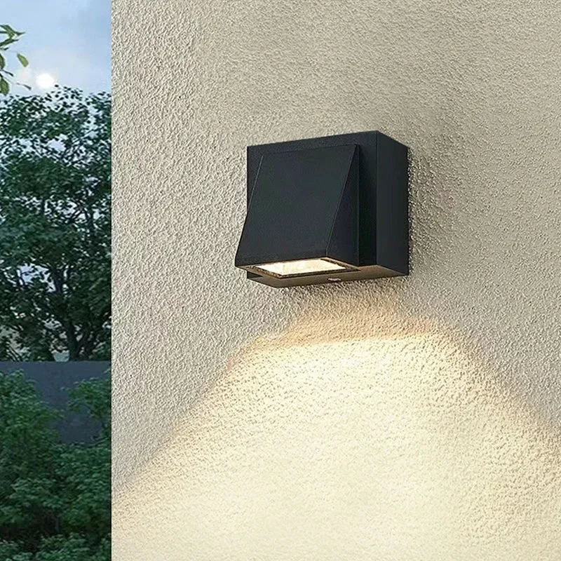 Moderne LED Wandleuchte für Innen und Außen Architekturbeleuchtung IP65