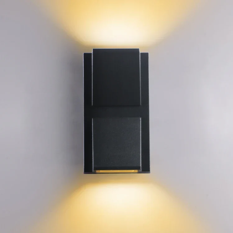 Moderne LED Wandleuchte für Innen und Außen Architekturbeleuchtung IP65