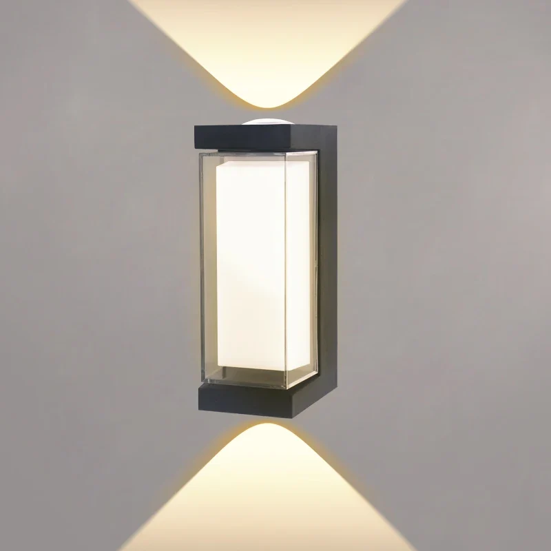 Moderne LED Wandleuchte für Innen und Außen Architekturbeleuchtung IP65
