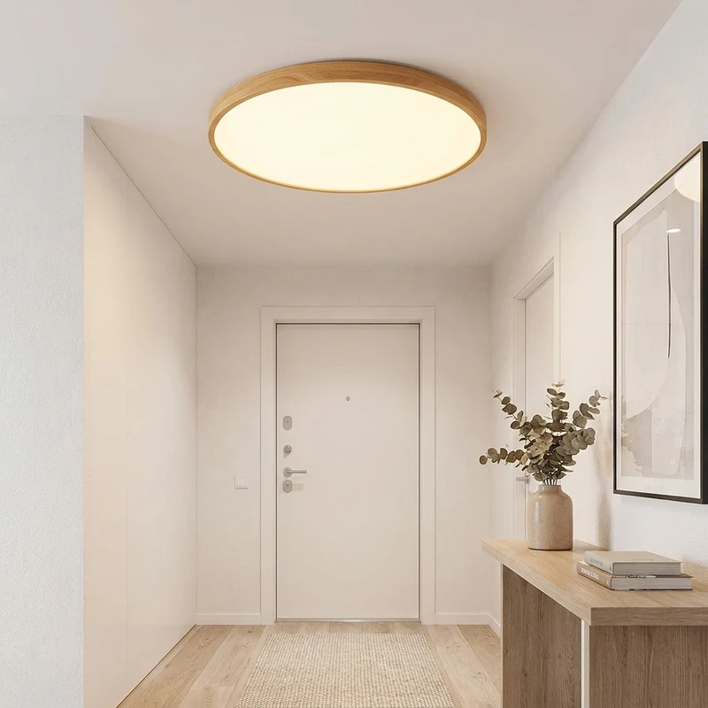 Goldene LED Deckenleuchte 18W–30W Dreibereich für Küche und Schlafzimmer