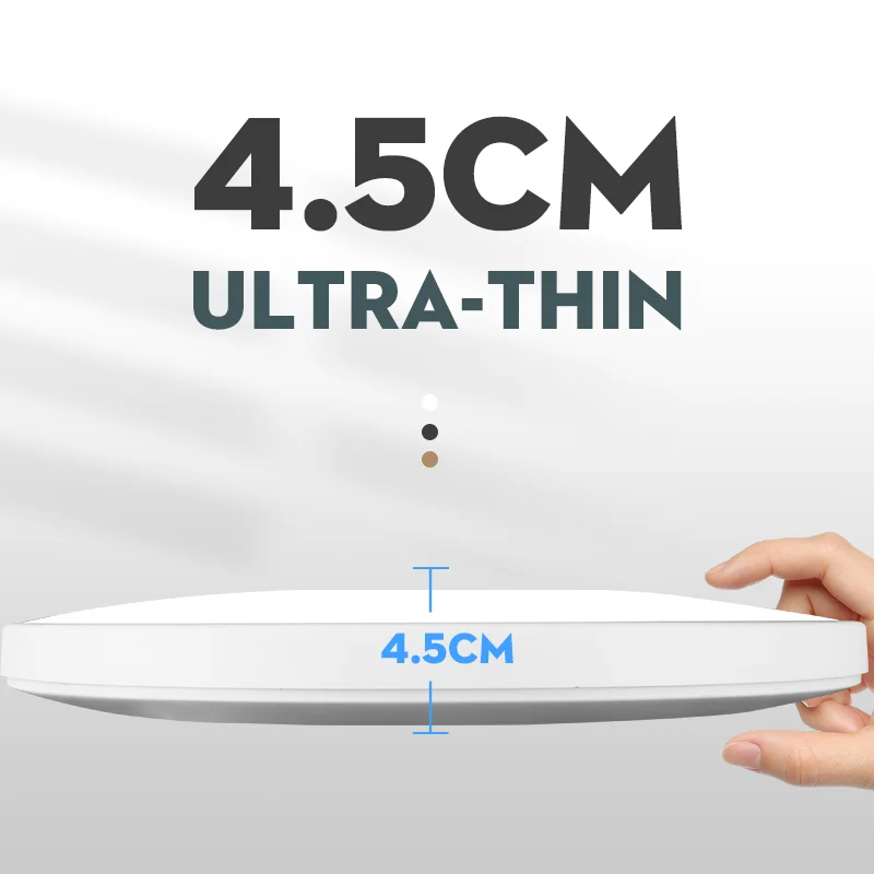IP65 Wasserdichte LED Deckenleuchte 18W und 30W für Bad und Feuchträume