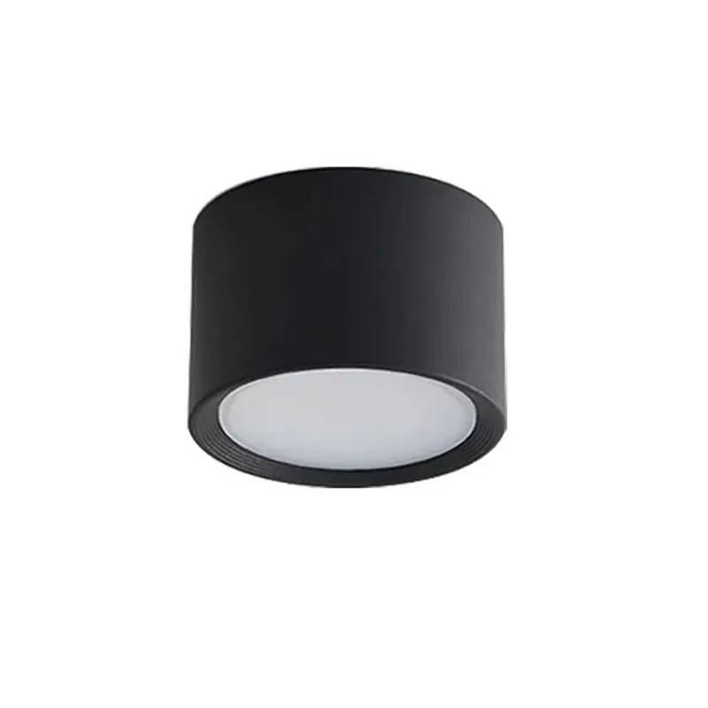 LED Aufbau-Downlight Schwarz 9W–20W für Wohnzimmer und Schlafzimmer