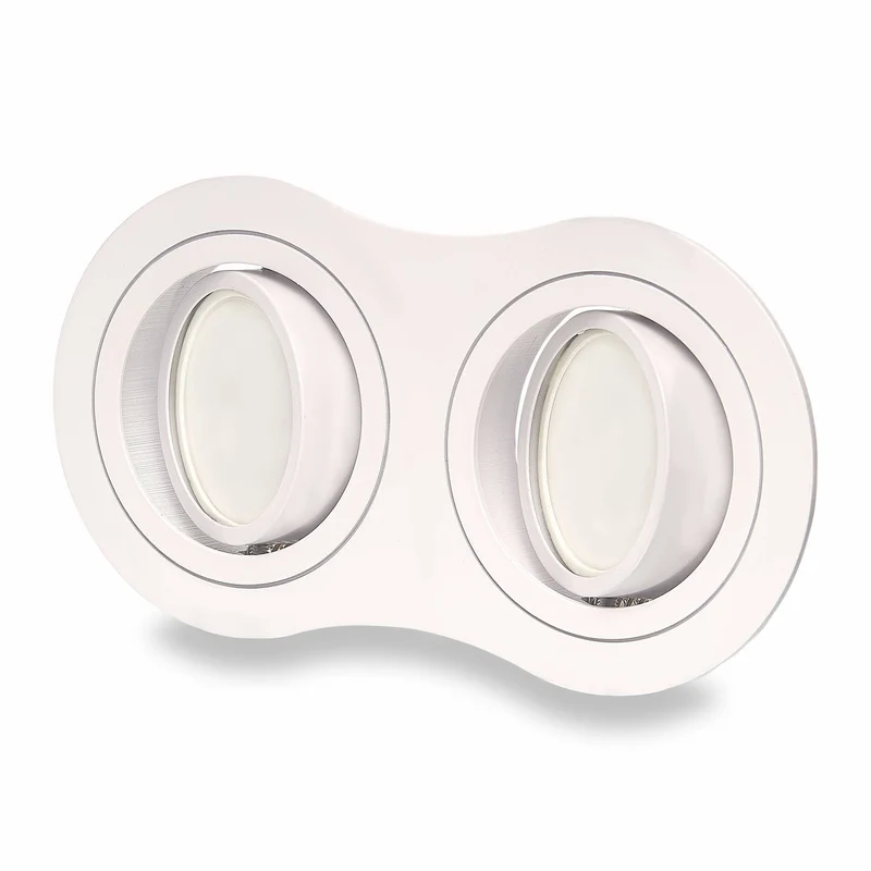 LED Einbaustrahler 1 2 3 flammig schwenkbar flach 5-7 Watt MR16 Einbau-Spot