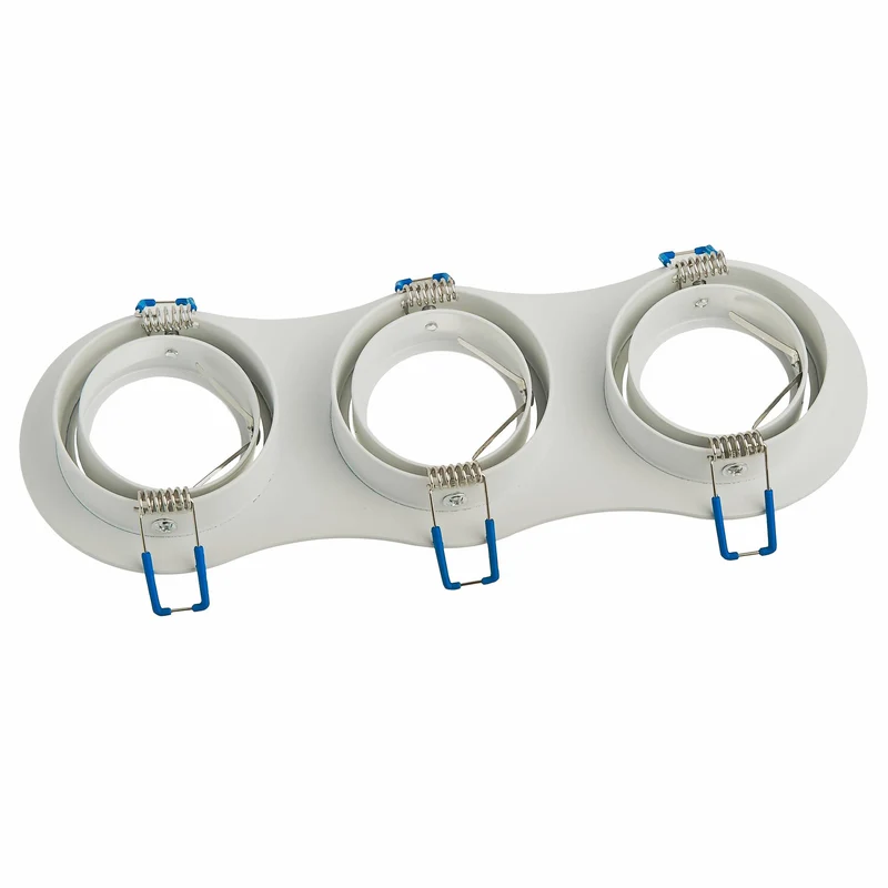 LED Einbaustrahler 1 2 3 flammig schwenkbar flach 5-7 Watt MR16 Einbau-Spot