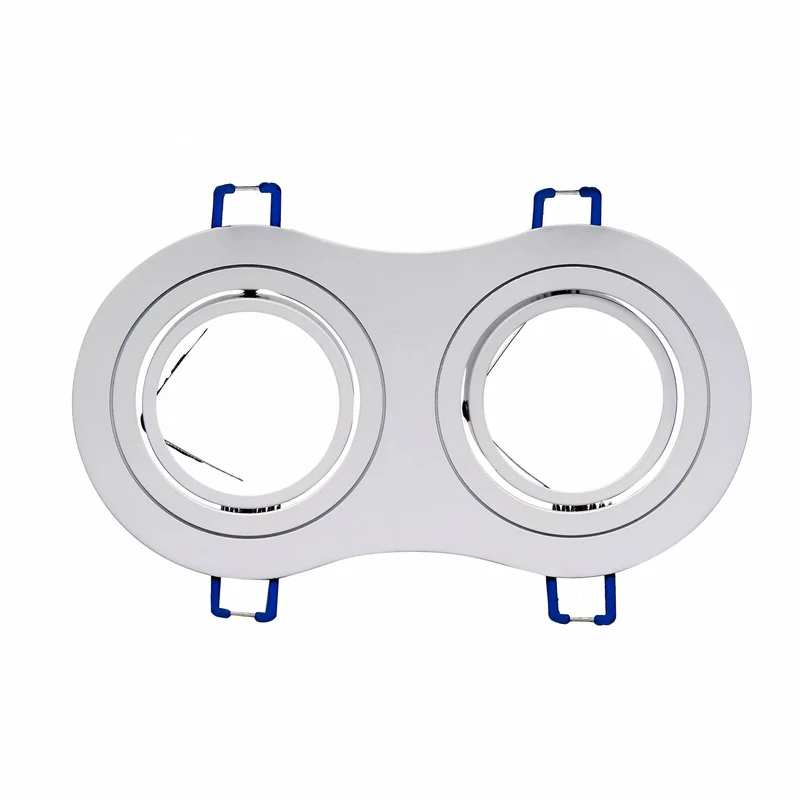LED Einbaustrahler 1 2 3 flammig schwenkbar flach 5-7 Watt MR16 Einbau-Spot