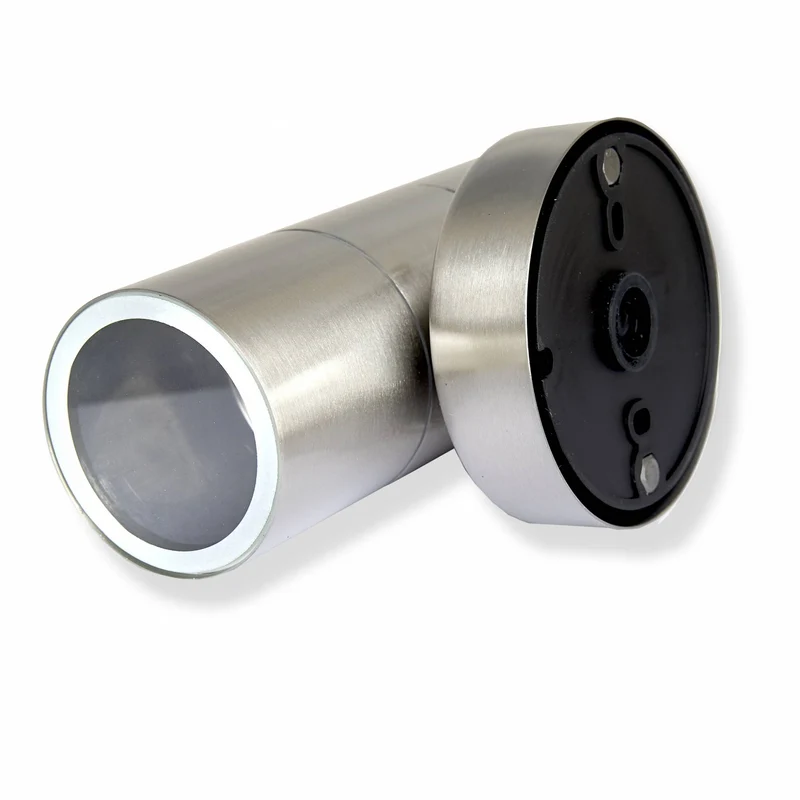 LED Außen-Wandleuchte Edelstahl IP44 Wand-Spot Strahler GU10 Garten-Leuchte Up