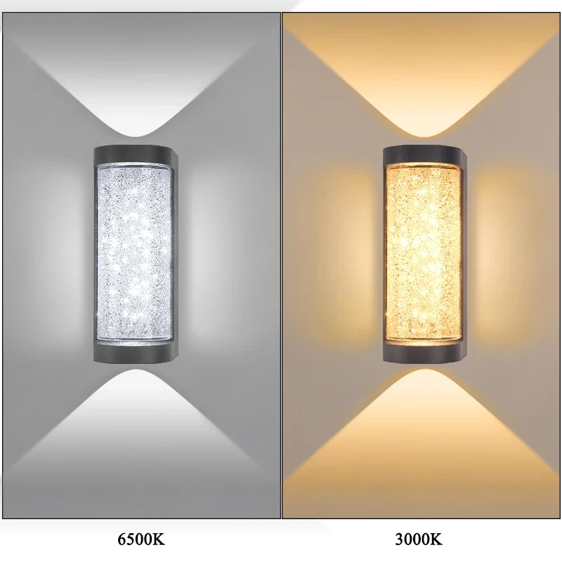 Moderne Solar Außenwandleuchte LED Bewegungsmelder für Garten und Zaun
