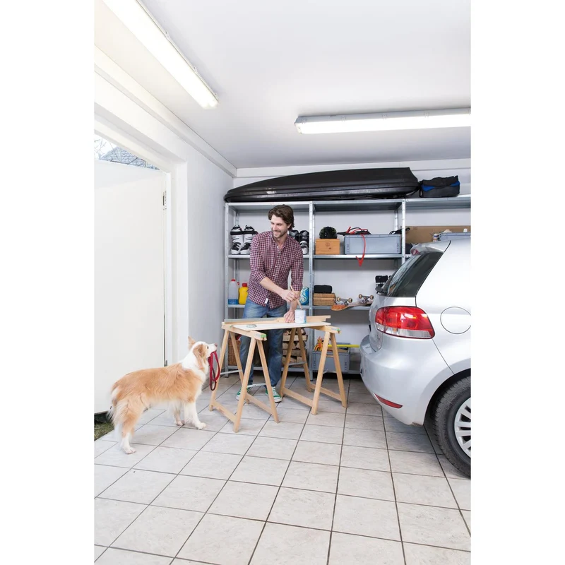OSRAM SubMARINE LED Feuchtraum-Leuchte, Kaltweiß, 1565 mm x 115,0 mm x 86,0 mm, mit 2x Wechselbaren Led Röhren 1,5m Länge