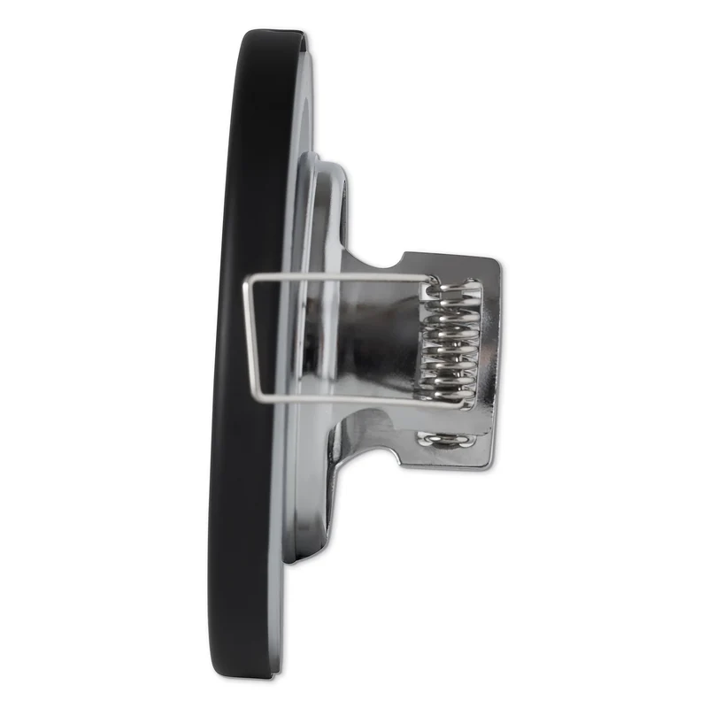 LED Einbaustrahler rund schwarz IP44 MR16 Außen Bad 60-65mm Bohrloch