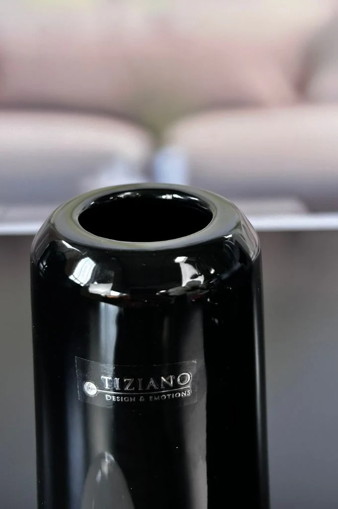 Vase Luminara schwarz