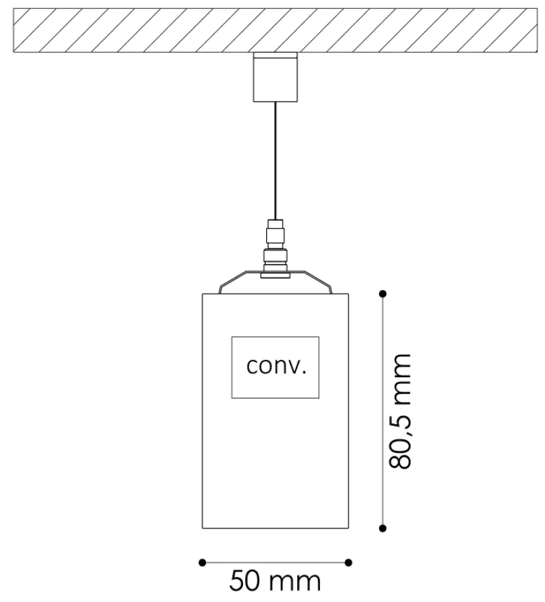 Profil-Pendelleuchte Microprismatik Micca 50-600cm Ausführung DALI