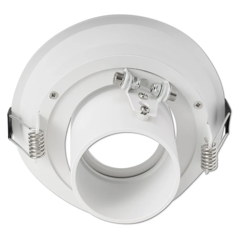 LED Einbaustrahler IP20 GU10 1-9W weiß rund 111mm Bohrloch