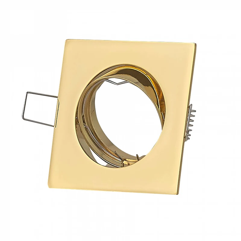 LED Einbaustrahler eckig schwenkbar 3W-6,5W 230V flach Spot Strahler 72-75mm