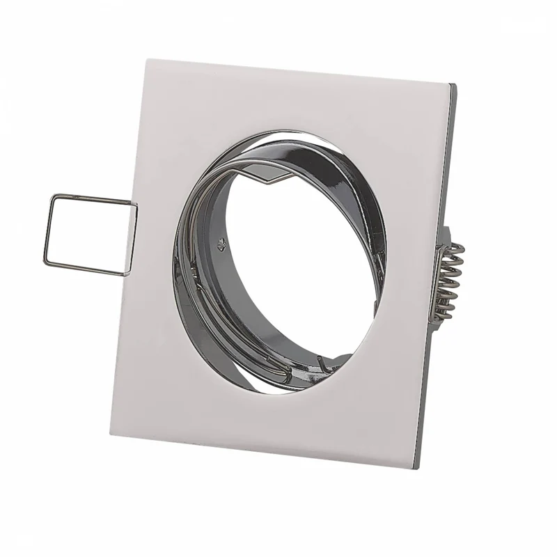 LED Einbaustrahler eckig schwenkbar 3W-6,5W 230V flach Spot Strahler 72-75mm