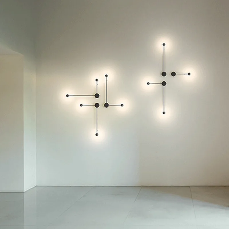 Moderne LED Wandleuchte Acryl für Wohnzimmer und Schlafzimmer Dekorationslicht