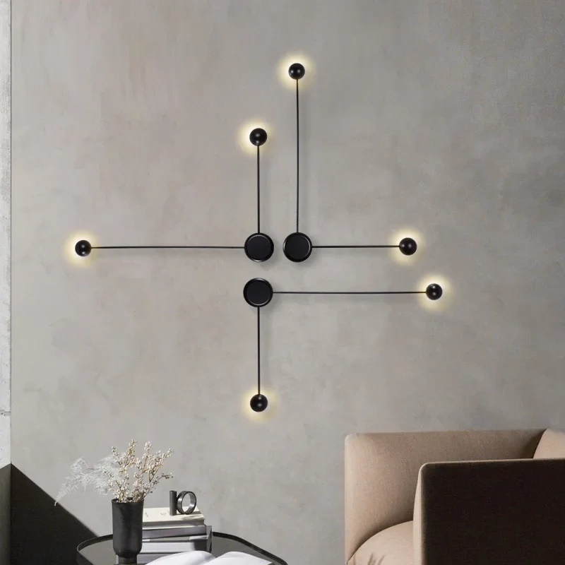 Moderne LED Wandleuchte Acryl für Wohnzimmer und Schlafzimmer Dekorationslicht