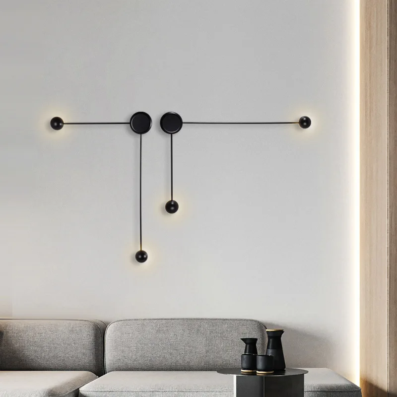 Moderne LED Wandleuchte Acryl für Wohnzimmer und Schlafzimmer Dekorationslicht