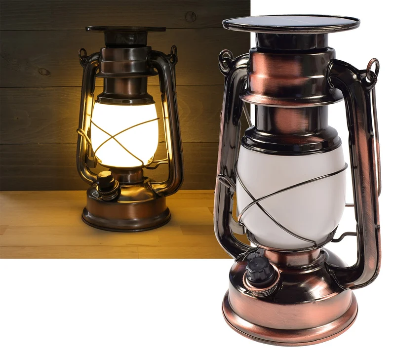 LED Camping Laterne SOLAR, warmweiß, dimmbar LED Camping Laterne SOLAR, warmweiß, dimmbar