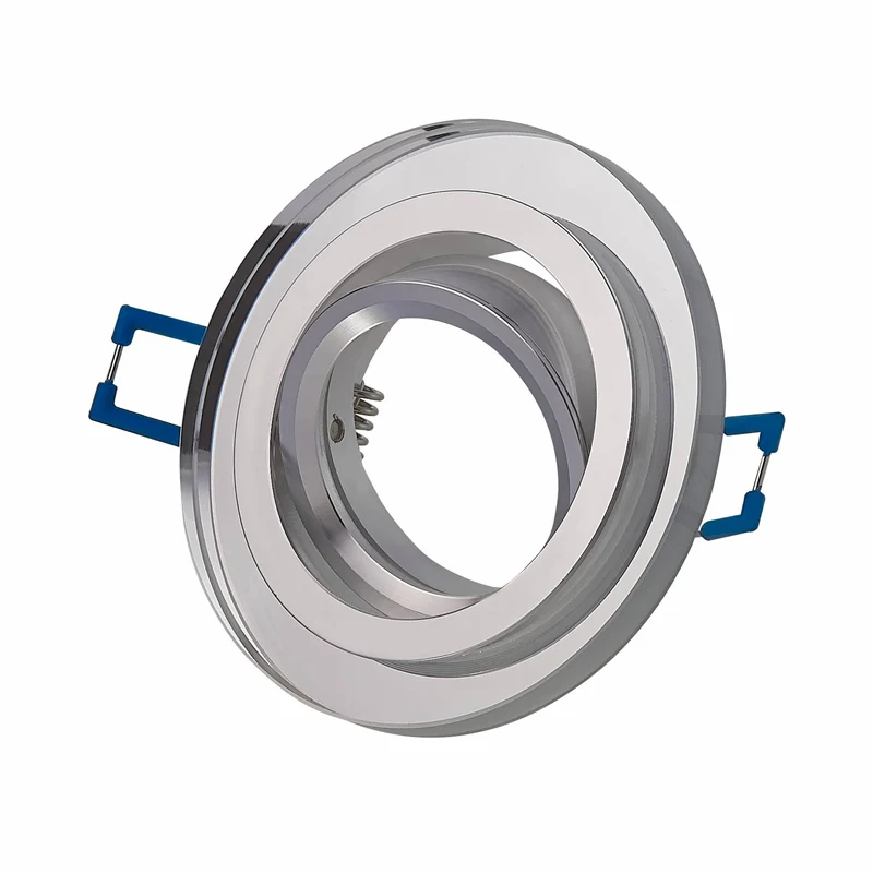 LED Einbaustrahler Glas 3-6,5W Deckenleuchte Einbauleuchte 75-80mm flach