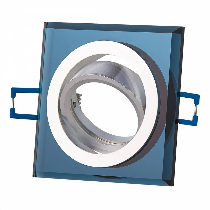 LED Einbaustrahler Glas 3-6,5W Deckenleuchte Einbauleuchte 75-80mm flach