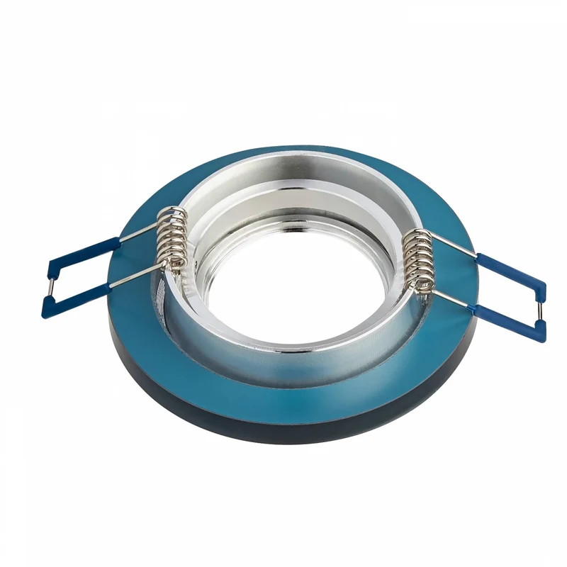 LED Einbaustrahler Glas 3-6,5W Deckenleuchte Einbauleuchte 75-80mm flach