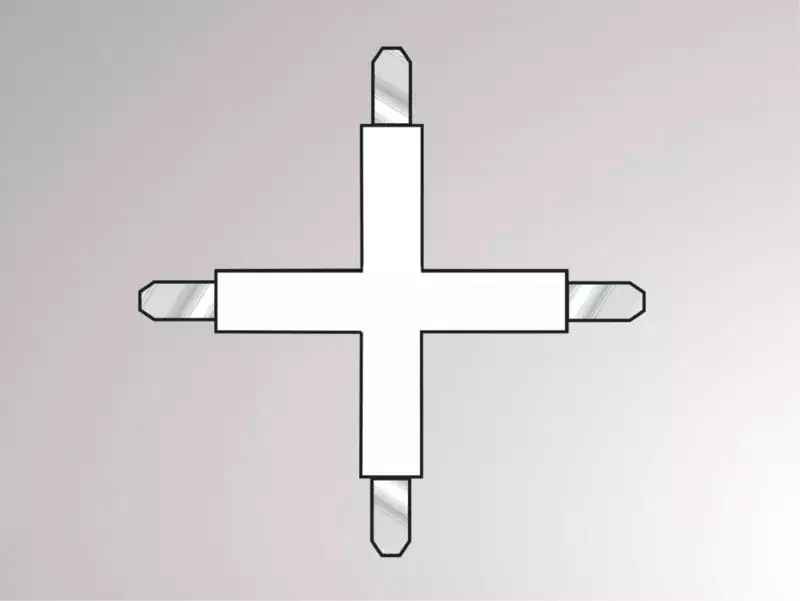 2-Phasen X-Verbinder Volare