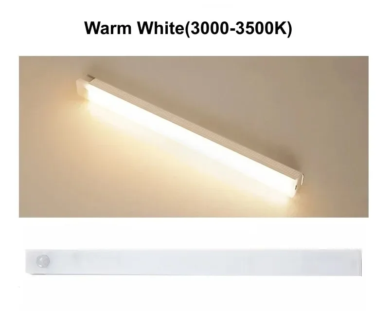 Kabelloses Bewegungsmelder LED Licht aufladbar für Küche, Badezimmer und Schränke